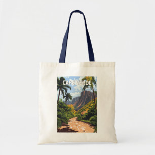 Kaapverdië Illustratie Reizen Art Vintage Tote Bag