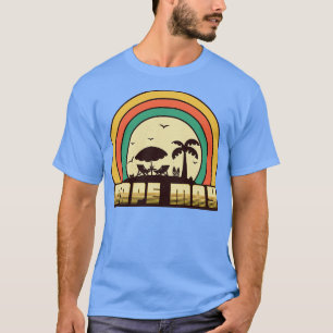 Kaapverdië kan de Retrozonstijl van de Kaap voorz T-shirt