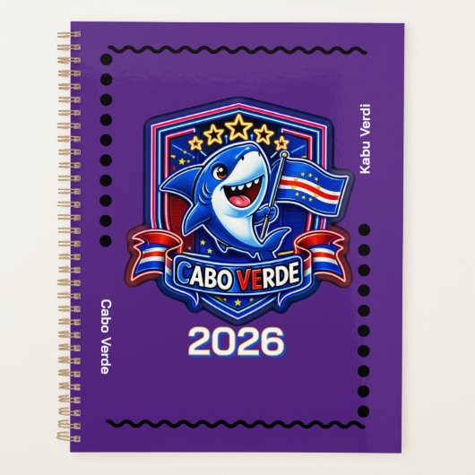 Kaapverdië Kinderen Planner (Voorkant)