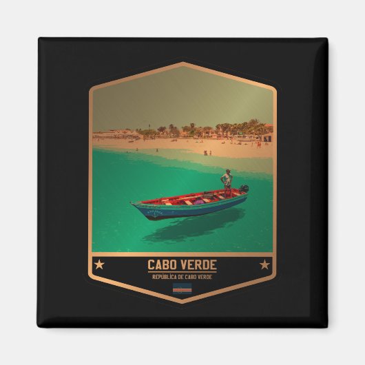 Kaapverdië Magneet (Voorkant)