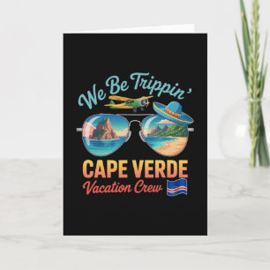 Kaapverdië Vakantie Cabo Verde Vlag Trots Verdian Kaart