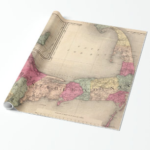 Kaapverdische kabeljauw, wijngaard van Martha en k Cadeaupapier