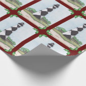 Kaapverdische kerstinbreker cadeaupapier (Hoek)