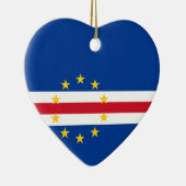 Kaapverdische Ornament van het hart van de vlag (Rechts)