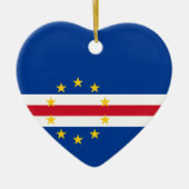 Kaapverdische Ornament van het hart van de vlag (Voorkant)