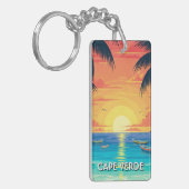 Kaapverdische reizen Sleutelhanger (Voorkant Links)
