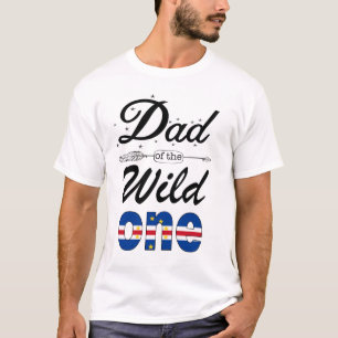 Kaapverdische vader van de wilde een T-shirt