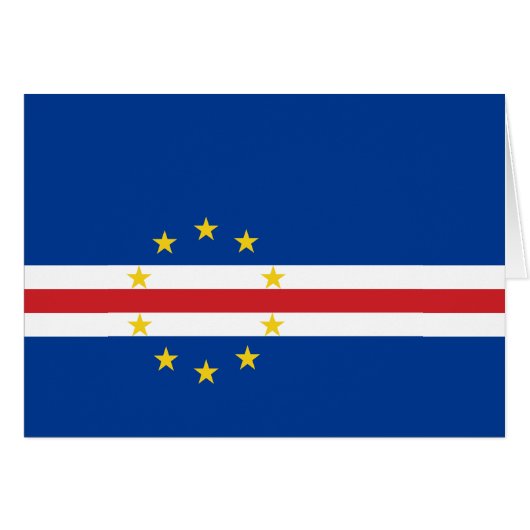 Kaapverdische vlag (Voorkant Horizontaal)