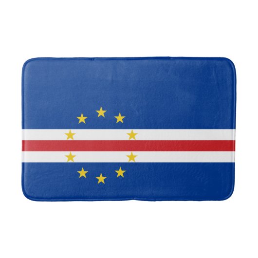 Kaapverdische vlag badmat (Voorkant)