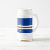 Kaapverdische vlag bierpul (Voorkant rechts)