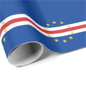 Kaapverdische vlag cadeaupapier (Rol Hoek)