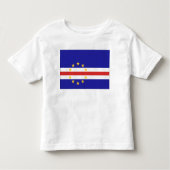 Kaapverdische vlag kinder shirts (Voorkant)