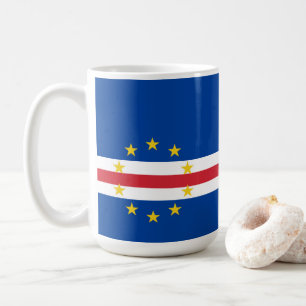 Kaapverdische vlag koffiemok