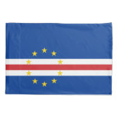 Kaapverdische vlag kussensloop (Achterkant)