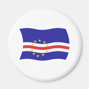 Kaapverdische vlag Magnet Magneet