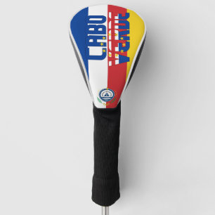 Kaapverdische Vlag Prachtig Patriottisch Golfheadcover