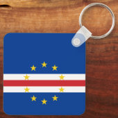 Kaapverdische vlag sleutelhanger (Achterkant)