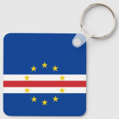 Kaapverdische vlag sleutelhanger (Achterkant)