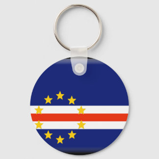 Kaapverdische vlag sleutelhanger