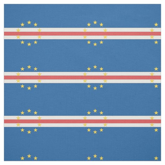 Kaapverdische vlag stof (Swatch)