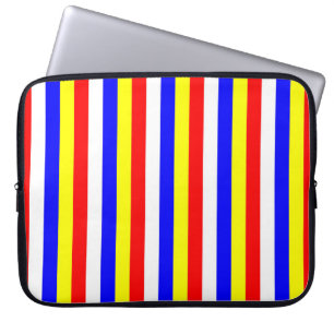 Kaapverdische vlag strepen land patroon symbool laptop sleeve