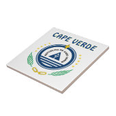 Kaapverdische wapenstilstand tegeltje (Zijkant)