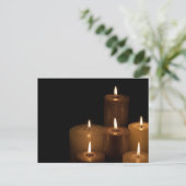 Kaarlicht Briefkaart (Staand voorkant)