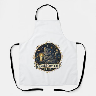 Kaars Cozy Kat Kat Vader Cadeau Idee - Kaars Cozy Schort