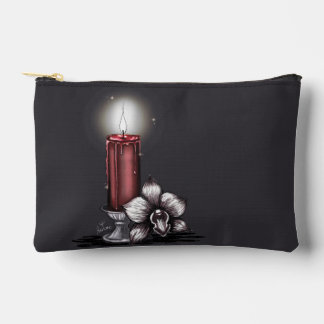 Kaars en orchidee etui