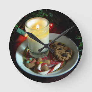 Kaars III van het Koekje van Kerstmis Ronde Klok