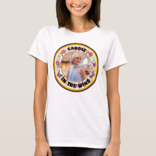 Kaars in de wind Vrouwen T-shirt
