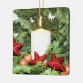 Kaars Kerst Ornament (Links)