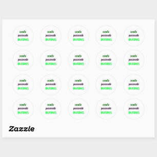 kaars ronde sticker