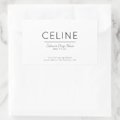 Kaars Sticker Cadeau Celine Kaars Cadeau Sticker (Tas)