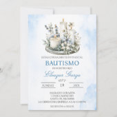 Kaarsdoop in het Spaans Kaart (Voorkant)