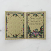 kaarsen feestdagen kaart (Binnen)