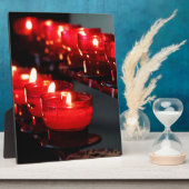 kaarsen fotoplaat (Zijkant)
