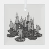 kaarsen glas ornament (Achterkant)