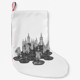 kaarsen kleine kerstsok