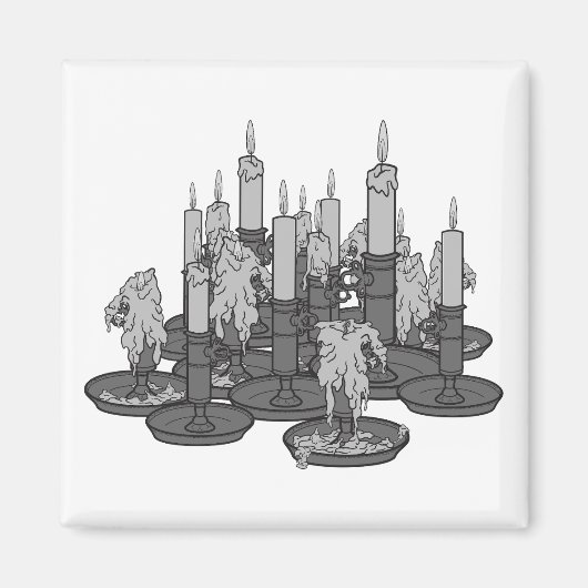 kaarsen magneet (Voorkant)