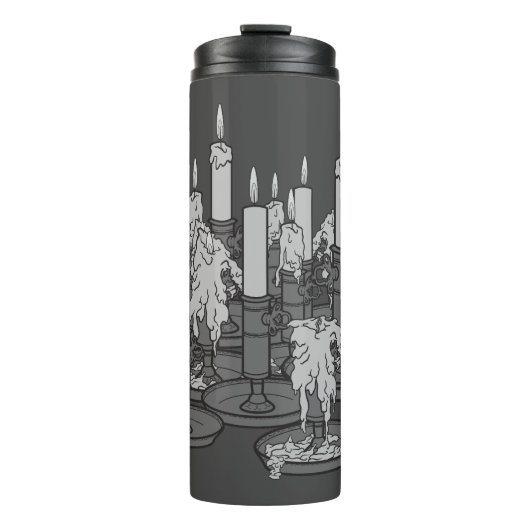 kaarsen thermosbeker (Voorkant)