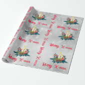 Kaarsen Verpakkingspapier Cadeaupapier (Uitgerold)