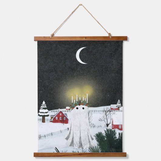 kaarslicht hangend wandkleed (Voorkant)