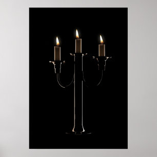 kaarslicht poster