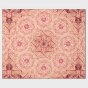 Kaarslicht Roze Broche Cadeaupapier