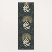 kaarslicht scroll yoga mat (Achterkant)