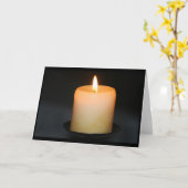 kaarsvlam kaart (Gele Bloem)