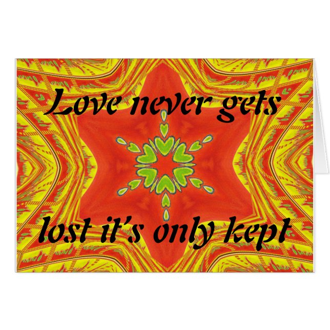 Kaart (Voorkant Horizontaal)