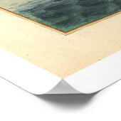 Kaart 1639 van het Uitzicht Havana Cuba Poster (Hoek)