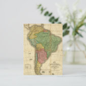  kaart 1826 Zuid-Amerika van Anthony Finley (Staand voorkant)